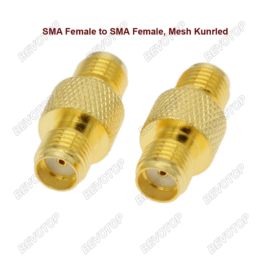 2 PCS/lot SMA / RP-SMA Female to Female jack For Raido Antenna SMA to SMA RF Coaxial Adapter Connector High Quality