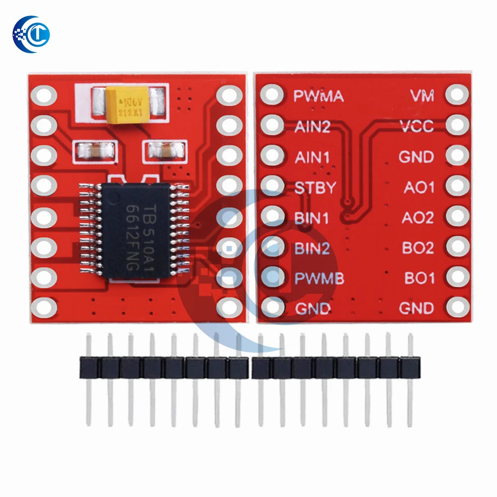 TB6612/DRV8833 Dual Motor Driver 1A TB6612FNG for Arduino Microcontroller Better than L298N