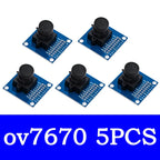 1PCS  OV7670 camera module Supports VGA CIF auto exposure control display active size 640X480 for Arduino