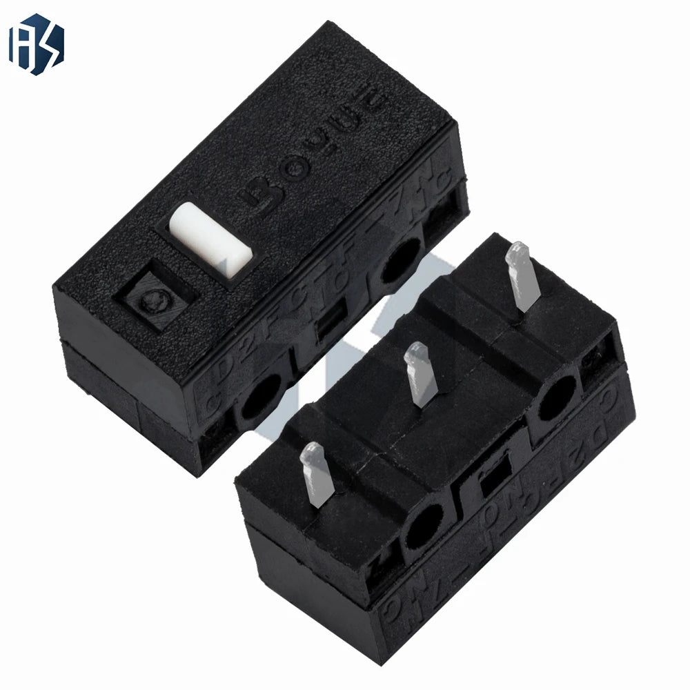 10PCS/LOT New Authentic  5 million times Mouse Micro Switch D2FC-F-7N Mouse Button Fretting  D2FC-E-7N D2FC