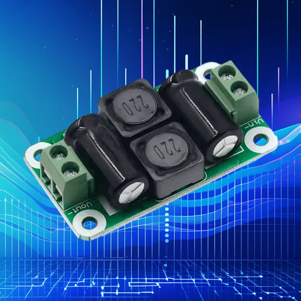 DC Power Filter Board 0-25V/0-50V 2A/3A/4A DC Power Supply Filter Board EMI Suppression Module