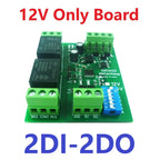 DC12V 1-12Ch Digital Switch DiDo Multifunction RS485 PLC IO Expanding Board Standard Modbus RTU Relay Module