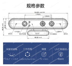 3D RGBD Depth Sensor Camera, Infrared Stereo Vision Webcam for ROS Robot Raspberry Pi Machine Vision Development