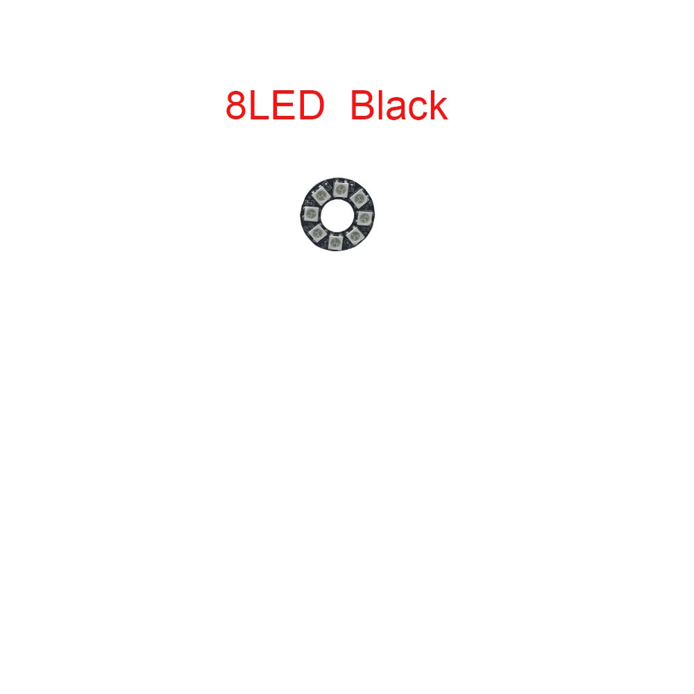 WS2812B Addressable Led Pixel Ring 8/16/24/35/45/60Leds WS2812 5050 RGB Led Diode Ring Color IC Built-in LED