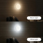 Motion Sensor LED Magnetic Night Light, 1/2 Pack Wireless Rechargeable Night Light, Auto On/Off for Bedroom, Wardrobe, Hallway