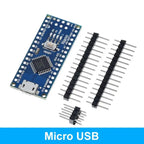 Arduino Nano V3.0 Development board ATMEGA328PB Controller Module 16Mhz With the bootloader compatible and Nano expansion board