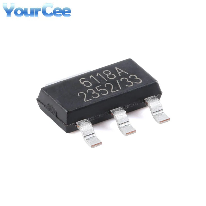 50pcs/10pcs ME6118A33B3G ME6118A50B3G SOT-223 6118A SOT223 3.3V 5V 1A LDO Regulator IC Chip ME6118A33PG ME6118A50PG ME6118A33M3G