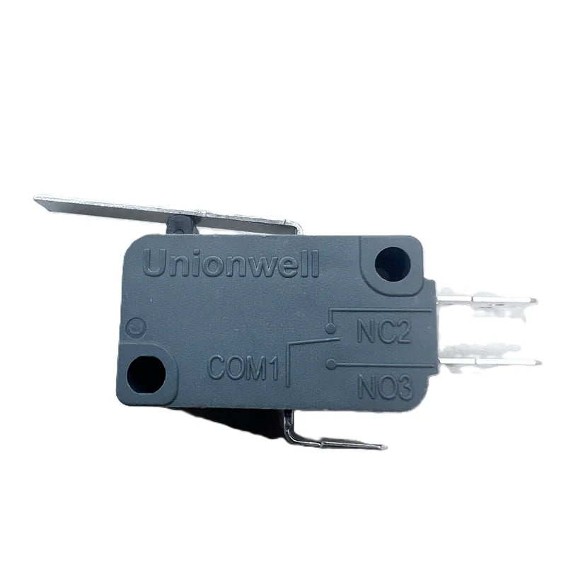 10Pcs G5T16 3‑Pin Micro Switch,16A 125/250VAC, Momentary Limit Switch with Lever Arm, UL CQC Certified for Appliance Power Tool