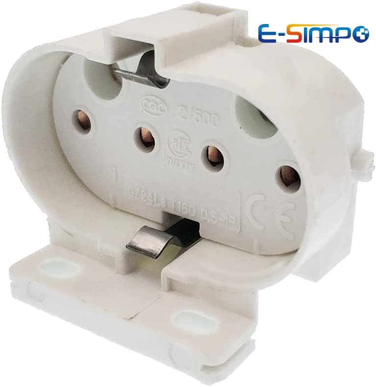 2PCS 2G11 4pin Ultraviolet UV UVC LED CFL Fluorescent Halogen Line Tube Light Base LampHolder Socket