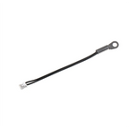 5PCS NTC thermistor 10K B3950 5x20 cylindrical epoxy resin ear wire fixed head negative temperature sensor