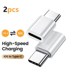 Type c To Lightning Adapter USB C Female To ios Male Converter Fast Charge Adaptador For iPhone 15 16 Type C Adapter High Speed