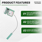 A7670E SIMCOM 4G LTE Cat1 Module 4G LTE Cat1 Module With SIM Card Slot TTL UART 2G LTE-FDD B1/B3/B5/B7/B8/B20 GSM 900/1800Mhz
