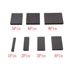 1Box Single Row Pin Header Housing Kit 2.54mm Pitch 1P 2P 3P 4P 5P 6P 8Pin and Male Female Crimp Terminal for Dupont Connectors