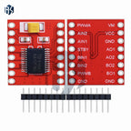 TB6612FNG Dual Motor Driver - 1A Motor Control Module for Arduino Microcontroller, Superior to L298N