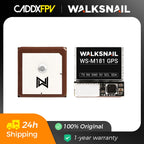 Caddx Walksnail WS-M181 GPS M10 GNSS BUILT-IN QMC5883 Compass Ceramic Antenna for RC Airplane FPV Freestyle Long Range DIY Parts