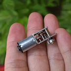 Mini N20 Full Metal Worm Gear Motor 22RPM Slow Speed Right Angle Shaft for DIY 3D Printing Pen DC 3.7V 4.2V 5V Gear Reduction Mo