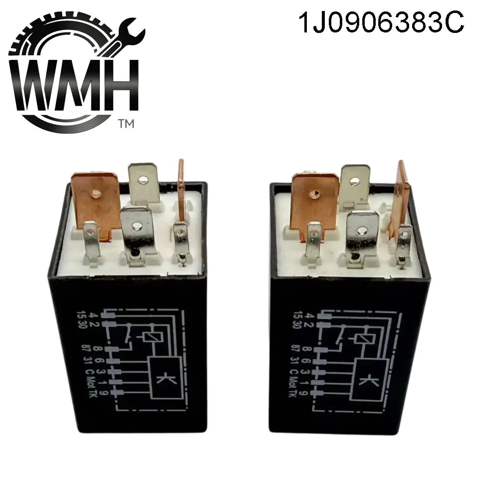 Fuel Pump Relay 409 1J0906383C 1J0 906 383C 1J0 906 383 C For Audi A3 S3 TT Skoda Octavia Seat VW Jetta Golf 4 Passat B5 Beetle