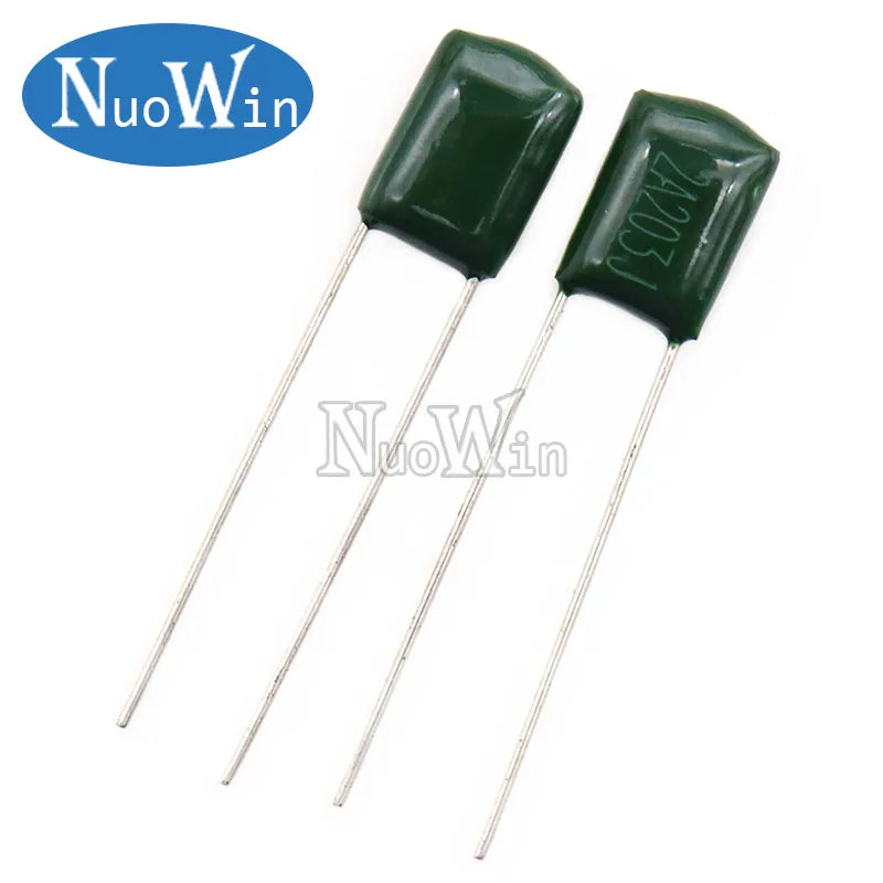 50pcs/Lot 100V Polyester Film Capacitor 1NF 2.2NF 4.7NF 10NF 47NF 100NF 2A331 2A102 2A222 2A472 2A512 2A103 2A223 2A473 2A104