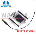 SX1276 SX1278 ESP32 LoRa 868MHz/915MHz/433MHz 0.96 Inch Blue OLED Display Bluetooth WIFI Kit 32 Development Board