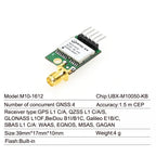 QUESCAN Ublox M10 M9 10Hz GPS Module GNSS Galileo BeiDou GLONASS QZSS SBAS ESP32 Arduino STM32 NMEA GPS Receiver ublox10 ublox9