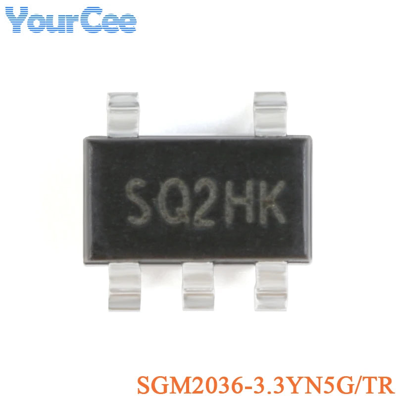 50pcs/10pcs SGM2036 SGM2036-ADJYN5G/TR -2.8YN5G -3.3YN5G SOT23-5 Low Dropout Linear Regulator IC Chip SGM2019 -1.5YN5G-3.3YC5G