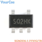 50pcs/10pcs SGM2036 SGM2036-ADJYN5G/TR -2.8YN5G -3.3YN5G SOT23-5 Low Dropout Linear Regulator IC Chip SGM2019 -1.5YN5G-3.3YC5G