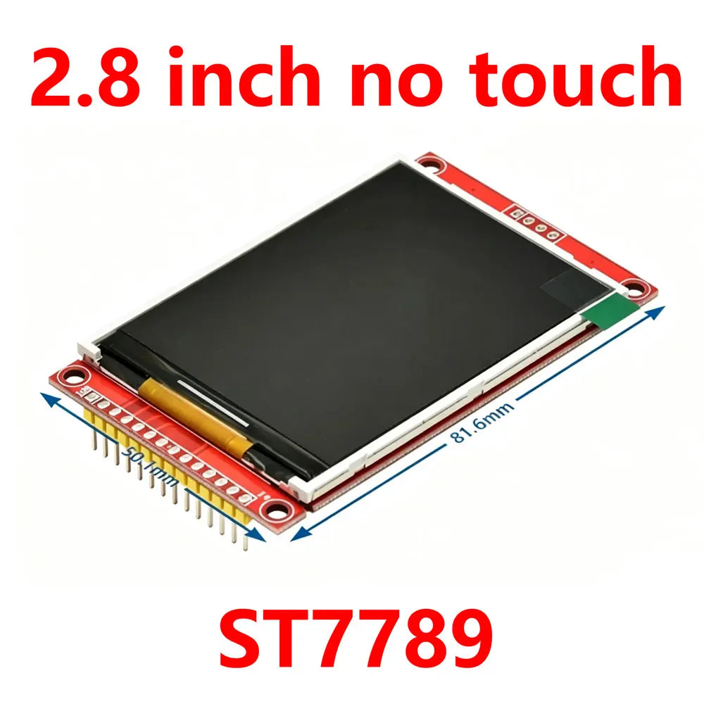 1.44 1.8 2.0 2.2 2.4 2.8 3.2 3.5 inch SPI TFT LCD Screen Colorful Touch Display Module ST7789 ILI9488 480*320 240*320 Drive