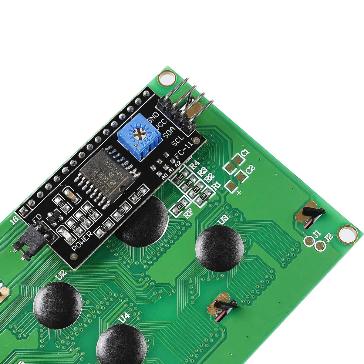 LCD2004+I2C LCD2004 20x4 2004A Blue Green Screen Character LCD IIC Serial Interface Adapter Module for Arduino