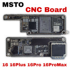 CNC Motherboard For iPhone 16 16 PLUS 16 PRO 16 PRO MAX 16E Logic Board Swap CPU Baseband Without Nand US EU Polishing CPU RF