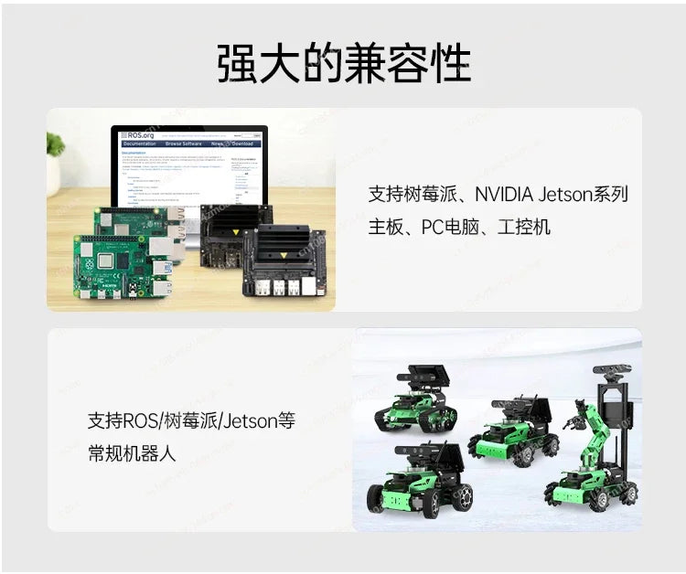 3D RGBD Depth Sensor Camera, Infrared Stereo Vision Webcam for ROS Robot Raspberry Pi Machine Vision Development