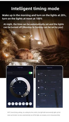 TUYA Intelligent LED Ceiling Light RGB Remote Dimming WiFi Bluetooth Decorative Light Living Room Bedroom Indoor Home Light