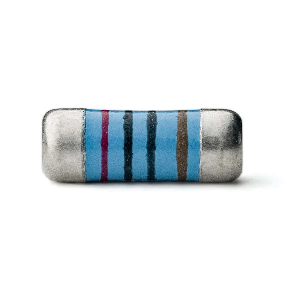 50pcs/lot 0207 SMD Metal Film Precision MELF Cylindrical Resistor 1% 0R 1R 10R 100R 1K 4.7K 10K 20K 47K 100K 220K 470K1M 10M Ohm