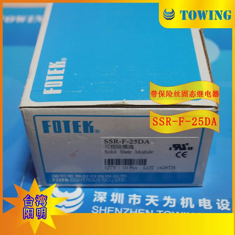 [Physical shooting] Taiwan Yangming FOTEK single-phase solid state relay SSR-F-25DA