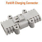 Pair Of FOR Anderson 50 Amp 600V 6 Grey Forklift Cable Power Connectors Good Electrical Conductivity Easy To Connect Tool
