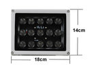 940nm and 850nm IR Distance 15 Leds IR Illuminators IR Infrared Light LED IR Fill Light for CCTV Security Camera