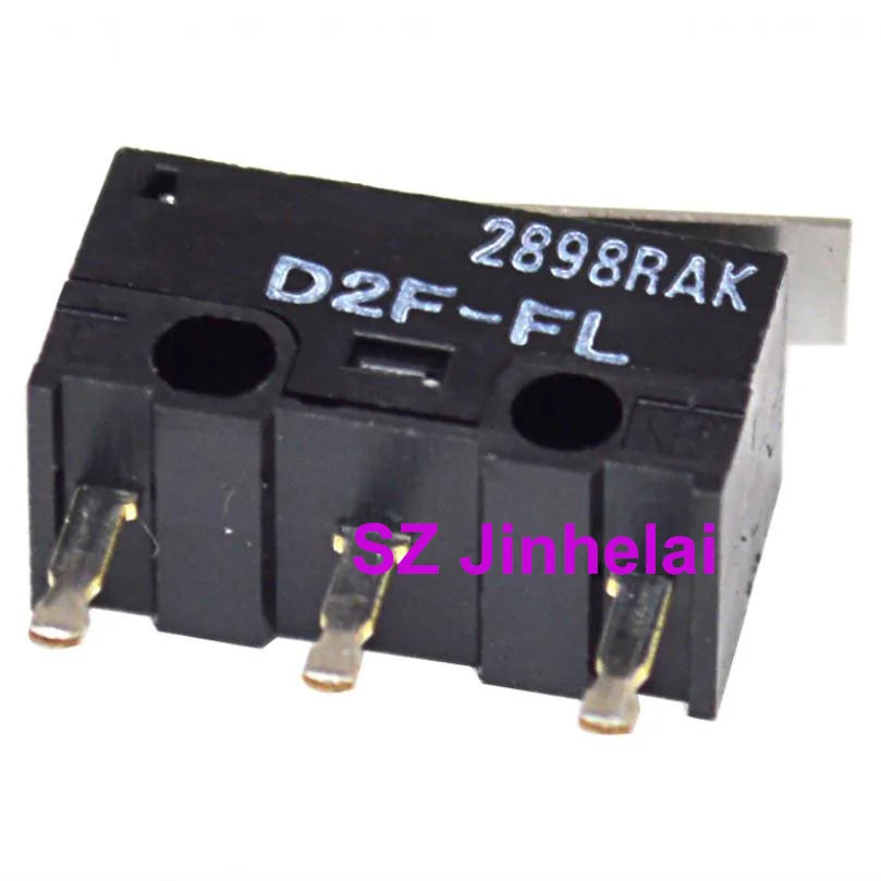 10pcs Authentic Original Omron Mouse Micro Switches D2F-L L2 L3 L-D3 F FL D3 L-D L-A1 FL-D3 5 5L