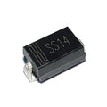 50pcs SS14 SMD Diode 1A/40V Schottky Diodes SMA Package Type A DO-214AC Model 1N5819
