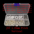 1Box SH 1.0/JST 1.25mm/ZH 1.5mm/PH 2.0mm/SM/SYP/XH 2.54mm/VH 3.96mm Pitch Male Female Housing Terminal Pin Header Wire Connector