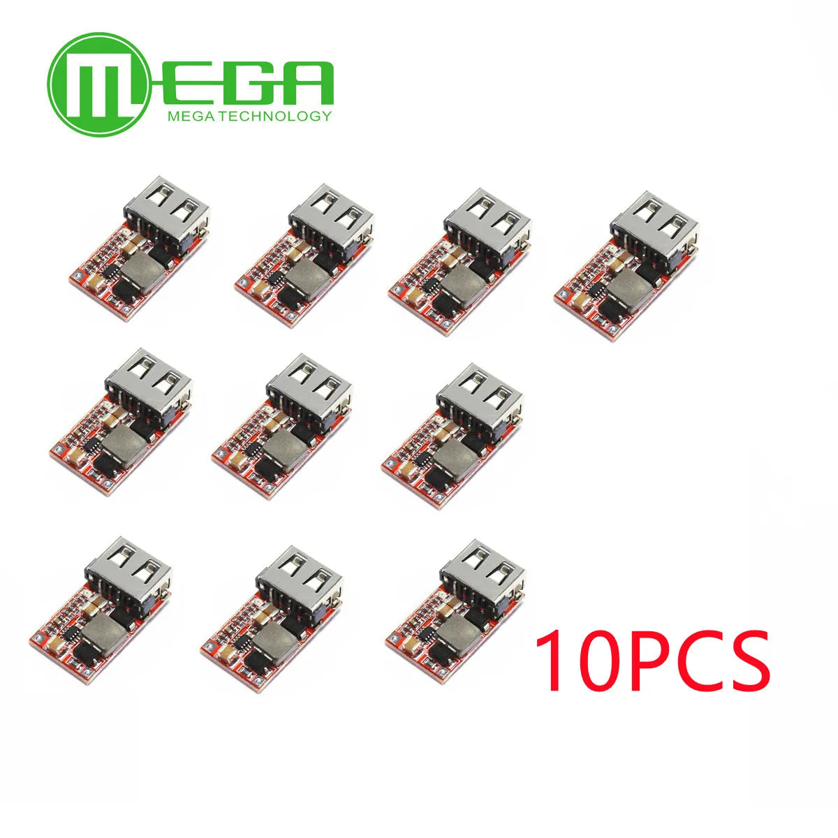 6V-24V 24V 12V to 5V USB Step Down Module DC-DC Converter Phone Charger Car Power Supply Module Efficiency 97.5% Buck Module