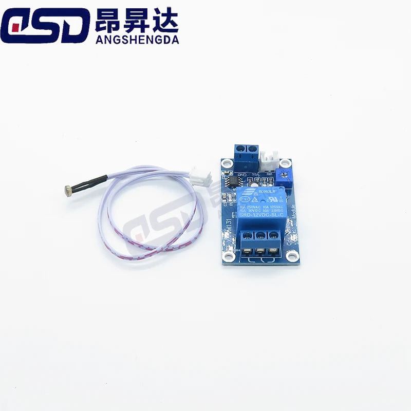 XH-M131 DC 5V / 12V/ 24V Light Control Switch Photoresistor Relay Module 10A brightness Automatic Control Module