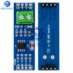 MAX485 RS485 Transceiver Module - 3.3V/5V TTL to EIA/TIA-485 Converter with Auto Direction Control