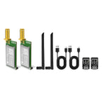DX-LR32 SX1262 LoRa UART Module AT Command 5KM Range 432-533/850-949MHz No Programming Needed CE FCC Arduino