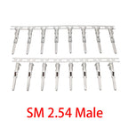 100Pcs PH 2.0 / XH 2.54 / SM 2.54 / VH 3.96 Male Female Connector Housing Terminal For Wire Crimp