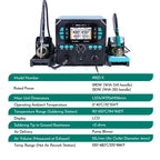 YIHUA 992D-II Precision Hot Air  Rework Station 210 245 Soldering Iron Station for Microscope Soldering Electronics Repair PCB