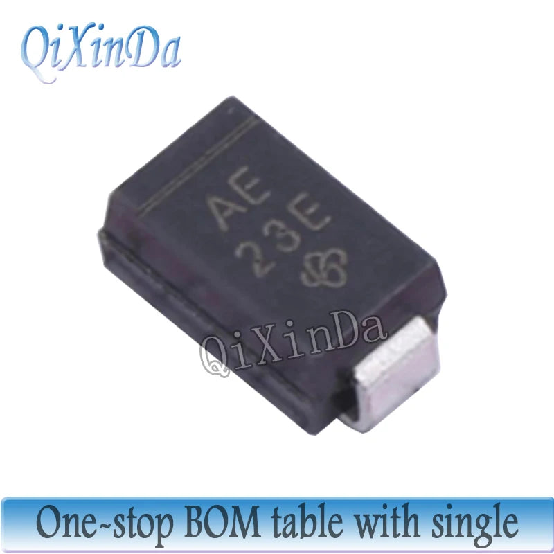 50pcs SMD Tvs Diode SMAJ5.0A SMAJ6.0A SMAJ8.5A SMAJ10A SMAJ12A SMAJ13A  SMAJ15A SMAJ18A SMAJ20A SMAJ22A SMAJ24A SMA_DO-214AC