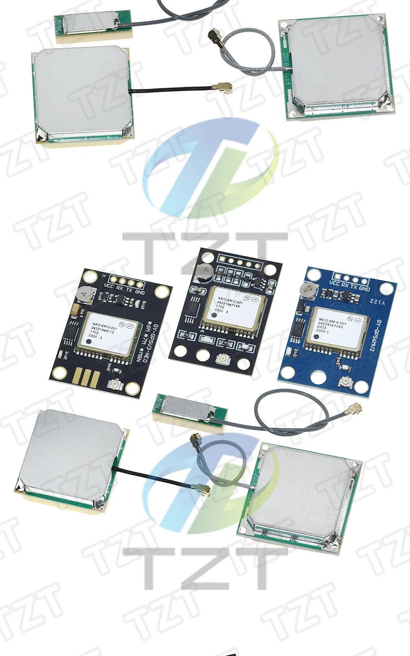 GREATZT 1PCS GY-NEO6MV2 new NEO-6M GPS Module NEO6MV2 with Flight Control EEPROM MWC APM2.5 large antenna for arduino