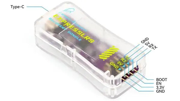 BETAFPV ExpressLRS Recovery Dongle Type-C FTDI USB TTL Module Header Compatible with All Series ELRS Receiver