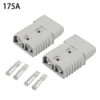 2 PCS For Anderson Connector Plug Electric Forklift EV Car Battery Quick Connect Disconnect Power 50A 120A 175A 350A 600V Plug