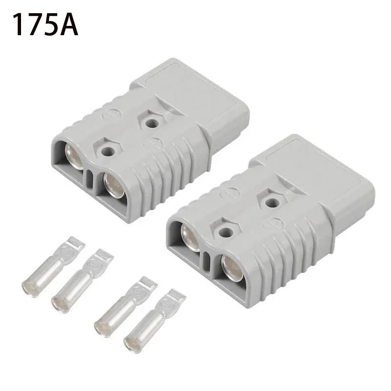 2 PCS For Anderson Connector Plug Electric Forklift EV Car Battery Quick Connect Disconnect Power 50A 120A 175A 350A 600V Plug