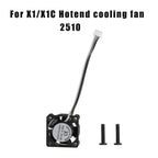 Original Hotend For Bambu Lab X1 X1C P1P P1S Hard Steel Nozzles Bamboo Hotend Thermistor For bambu lab cooling fan P1s X1c Hoend